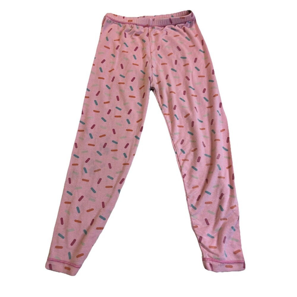 Girls 5T Leggings Lot 4 Pairs Pink Confetti Bunny Easter Paw Patrol GUC Mixed - Picture 11 of 13